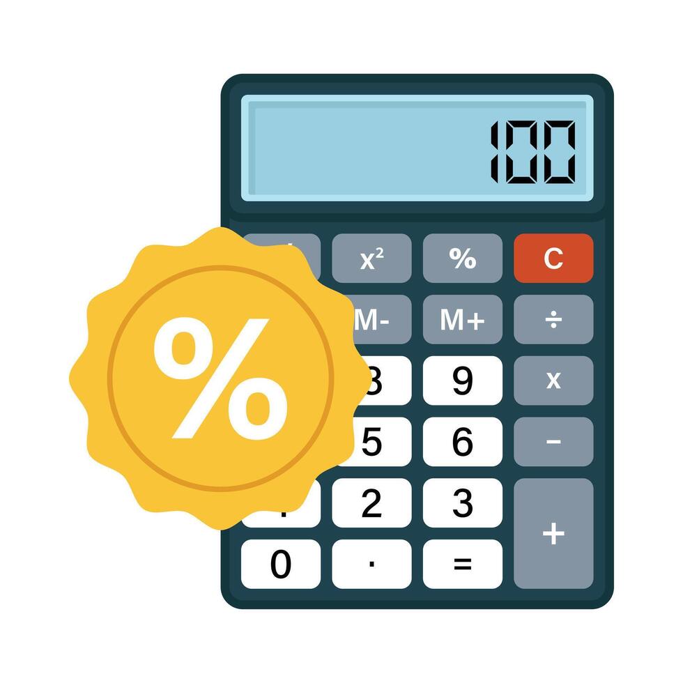Etiquetas de preços com percentuais de 10%, 20%, 30% e 50% ao lado de uma calculadora2.jpg